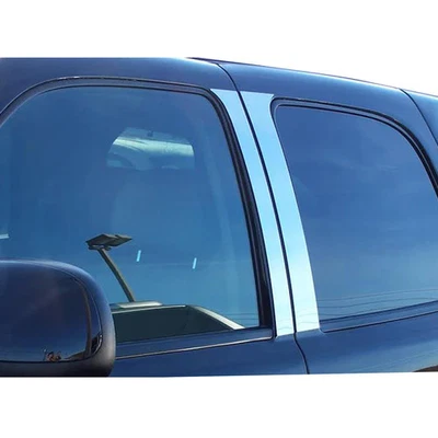 Stainless Steel Pillar Trim 4Pc Fits 2002-2006 Cadillac Escalade - Изображение 1 из 4