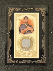 Casey McGehee 2012 Topps Allen & Ginter Framed Mini Relic AGR-CM Brewers - Picture 1 of 1