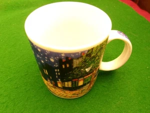 Starbucks coffee mug Chaleur D Burrows art café at nite Vincent Van Gough - Picture 1 of 5