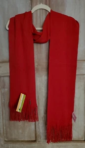 Neu mit Etikett Neu Unisex SMARTWOOL Longview Schal Merinowollmischung Sonnenaufgangsrot - Bild 1 von 3