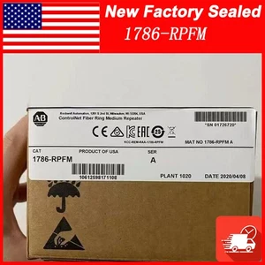 1 PCS New Factory Sealed AB 1786-RPFM / A CONTROLNET FIBER MODULE 1786-RPFM - Picture 1 of 3
