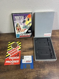 COMMODORE AMIGA PHANTASM BIG BOX 3,5" FLOPPY DISK COMPUTER GIOCO 1988 EXOCET - Foto 1 di 11