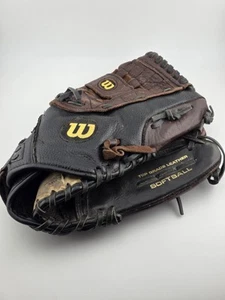 Wilson Elite Leather Softball Glove A2477 13" Right Handed Throwing RHT Brown - Picture 1 of 7