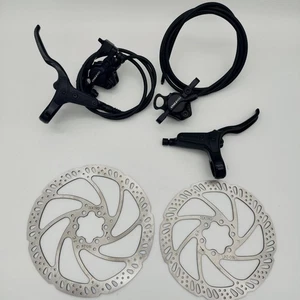 Tektro HD-M285 Hydraulic Disc Brake System Front & Rear Sets,with 180/160 Rotors - Picture 1 of 6