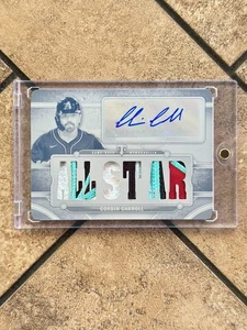 Corbin Carroll 2024 Triple Threads White Whale Druckplatte Patch Auto 1/1 - Bild 1 von 2