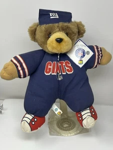 Oso de peluche de peluche de la NFL de los New York Giants juguete de fútbol americano de colección 2000 - Imagen 1 de 11