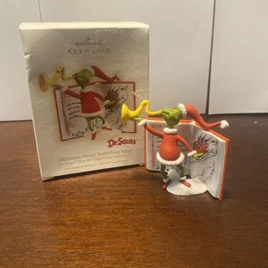 Hallmark Andenken Ornament 2009 Wie der Grinch Weihnachten stahl Dr. Seuss - Bild 1 von 6