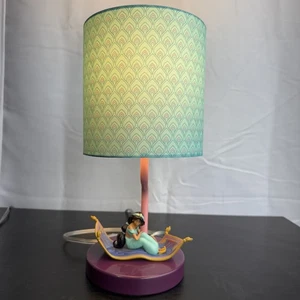 Disney's ALADDIN Princess Jasmine Magic Carpet Bedside Lamp Intertek 2019 - Picture 1 of 12