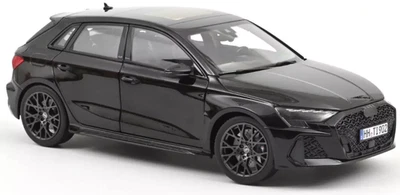 Audi RS 3 2025 Noir Mythe 1/18 - 188388 NOREV - Immagine 1 di 3
