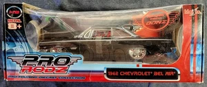 Chevrolet 1962 Bel Air Black Maisto Pro Rodz Box 1/18 Diecast - Bild 1 von 6