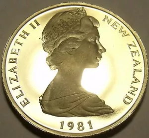 Cameo Proof New Zealand 1981-I 50 Cents~18,000 Minted~Proofs R Best~Free Ship - Picture 1 of 2