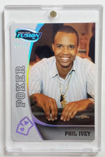 2009 Press Pass Fusion #81 Phil Ivey Silver /99 Rookie Card RC Poker GOAT