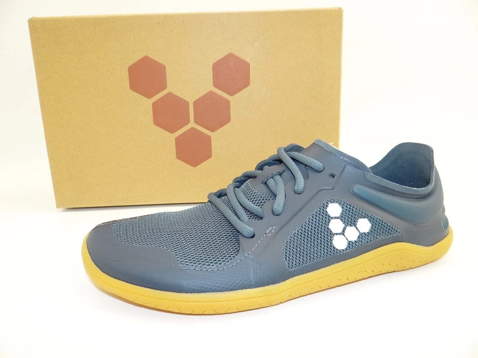 Vivobarefoot PRIMUS LITE III Barfußschuhe Sport Sneaker Laufschuhe Blau Men 46