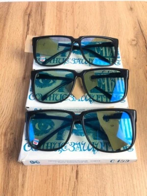 Óculos de sol retrô vintage de vidro feminino URSS 80-90s #714 - Imagem 1 de 4