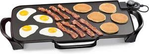 07061 22-Inch Electric Griddle with Removable Handles, Black, 22-Inch - Picture 1 of 8
