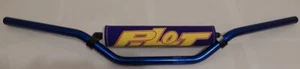 Handlebars Pilot (Aluminum) Blue KX Bend/crossbar and pad New - Picture 1 of 1