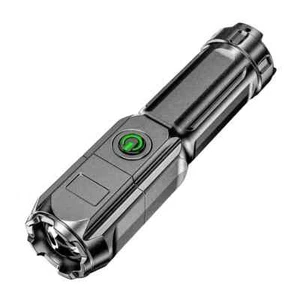 Torcia LED Zoomable Ricaricabile USB, Outdoor Campeggio, Escursionismo & Interno - Foto 1 di 10