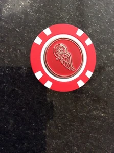 Detroit Red Wings Magnetic Ball Marker - Picture 1 of 3