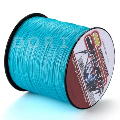 Spider Braid 100m-2000m 6LB~300LB Blue Braided Fishing line Dorisea line - Image 1 of 4
