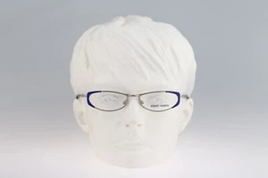Robert Rudger 2800 660 LN, Vintage 90s blue & silver cat eye eyeglasses frames - Picture 1 of 10