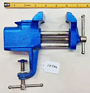 Vise, Small Jewelry / Hobbyist Bench Vise, 2-1/2" Wide Jaws, opens to 2-1/4" - Picture 1 of 8