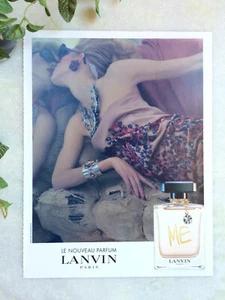 Lanvin parfum publicité perfum pub 2013 advertising Me Paris page magazine A4 - Picture 1 of 3