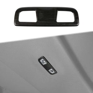 Black Wood Inside Reading Light Cover Trim for Chevy Silverado GMC SIERRA 2019+ - Picture 1 of 17