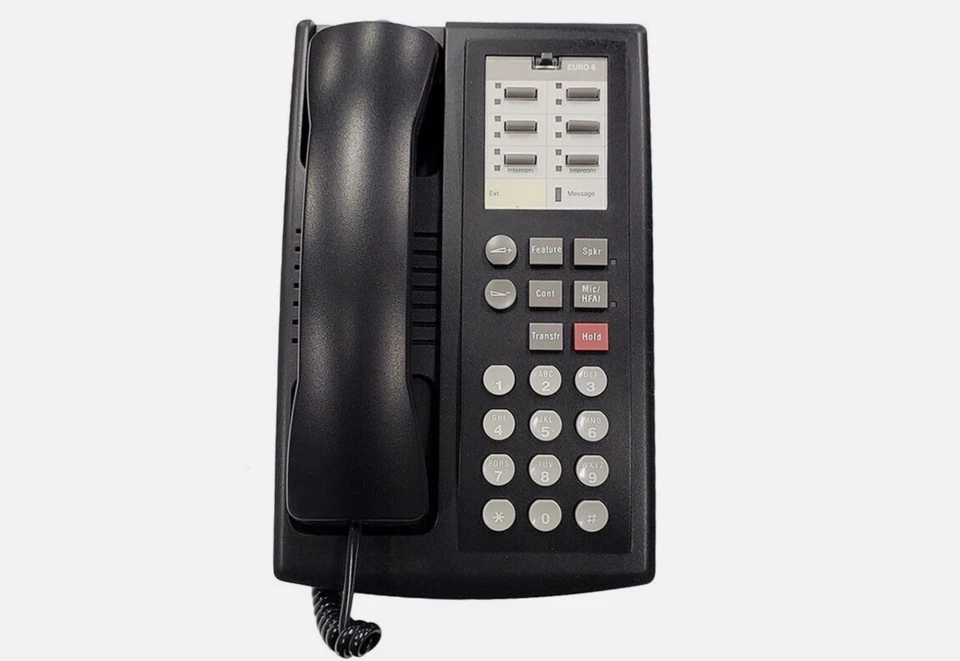 Telefone REF “A” STK Avaya Partner Euro ACS 6 botões BLK 108883018 7311H12D-003 - Imagem 1 de 1