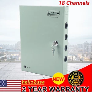 Output 12V 30A 18CH DC Distribution Box Power Supply for CCTV Security Camera - Bild 1 von 9