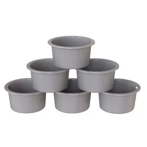 Set of 6 Round Silicone Cake Pans 4 Inch Mini Smash Cake Pans Cheesecake - Picture 1 of 6