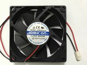 1 Stück Jamicon JF0815S1H-R 8015 DC12V 0,17A 80*15mm 2-Pin Lüfter - Bild 1 von 2