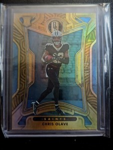 2022 Gold Standard Platinum /75 Chris Olave #113 RC Rookie Saints