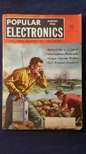 Vintage Popular Electronics Vol 3, No. 2 August 1955 - Picture 1 of 5