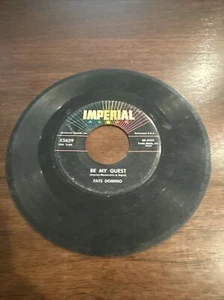 Fats Domino – Be My Guest / I've Been Around - Imperial 45 RPM Record - IM-2259 - Foto 1 di 3