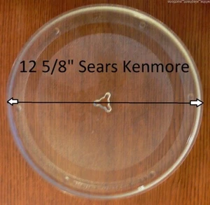 12 1/2" Jenn-Air / Sanyo Rare Microwave Glass Turntable 58001156 No Roller Ring! - Picture 1 of 3