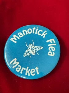 Manotick Flea Market Ottawa Ontario Canada Pinback Button 2.25" - Picture 1 of 2