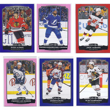 2022-23 O-Pee-Chee Blue, Neon Pink and Red Parallel Cards U-Pick from List