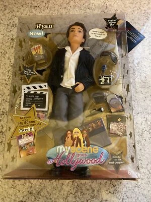 Boneca Ryan My Scene Goes Hollywood. Rara. Nova em folha na caixa. - Imagem 1 de 3