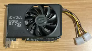 EVGA Nvidia GeForce GT 740 SC PCIe x16 3 1GB Video Graphics Card GPU - Picture 1 of 10