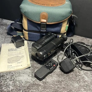Sony Handycam CCD-TR401E PAL 8mm Video 8 Camcorder With Carry Case - Picture 1 of 24