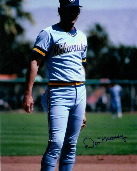 Foto firmada por Don Money Milwaukee Brewers 1982 8x10 autografiada Foto 1 de 1