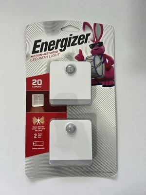 Energizer Motion-Sensing LED Nightlight, Battery Powered+Stick-Anywhere, White, - Image 1 of 2