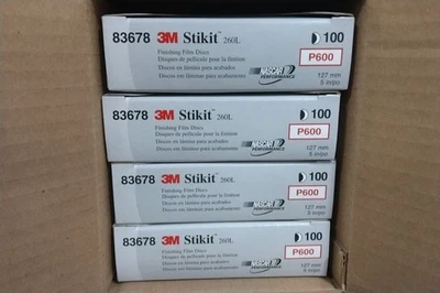 Disco de lijado PSA 3M 83678 400 Pk 5 pulgadas de diámetro grano P600 Foto 1 de 4
