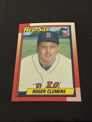 Roger Clemens 1990 Topps Tiffany #245 Foto 1 de 2