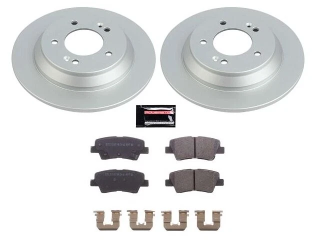 Kit de pastillas de freno trasero y rotor para 20-22 Kia Soul turboalimentado SX49N1 Foto 1 de 1