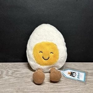 AUTHENTIQUE❗️Jellycat rougissant aux œufs durs amusant - Neuf avec étiquette retiré - EXPÉDIÉ LE JOUR MÊME ! - Photo 1/4