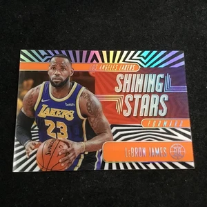 2019-20 Panini Illusions Shining Stars Orange #5 LeBron James Los Angeles Lakers - Picture 1 of 2