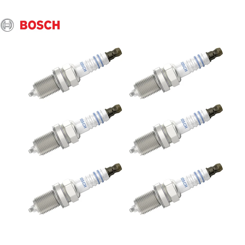 (Paquete de 6) Bujía Bosch 7404 níquel-ytrio para Suzuki Forenza 2008 Foto 1 de 1