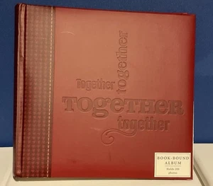 Hallmark Photo Album - Holds 200 Photos 4x6 Red - Used Nice - Picture 1 of 5