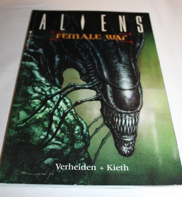 Aliens Female War TPB GN Dark Horse Comics 1996 1st print Low Trade Sam Kieth - Image 1 of 4